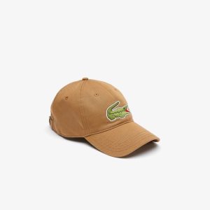 Lacoste Adjustable Organic Puuvilla Twill Ruskea | JSK-628453