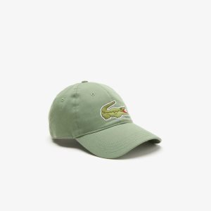 Lacoste Adjustable Organic Puuvilla Twill Khaki Vihreä | XOK-490721