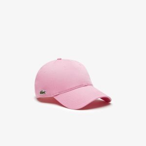 Lacoste Organic Puuvilla Twill Pinkki | FCI-108324