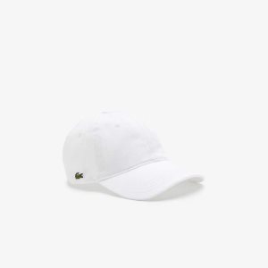 Lacoste Organic Puuvilla Twill Valkoinen | QNP-186320