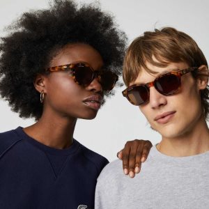 Lacoste Oval Bio Acetate National Geographic Monivärinen | DOP-341082