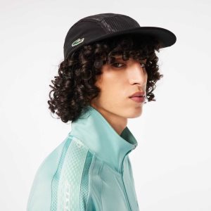 Lacoste SPORT Folding Peak Girolle Mustat | MLD-810639