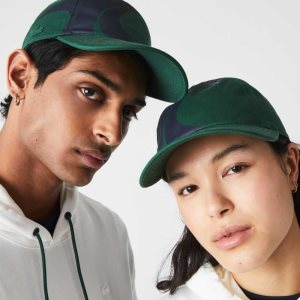 Lacoste SPORT x Theo Curin Organic Puuvilla Vihreä Laivastonsininen Sininen | JSA-765390