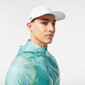 Lacoste Tennis Mesh Panel Valkoinen Keltainen | TYF-283910