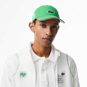 Lacoste Urheilu Roland Garros Edition Microfiber Vihreä Valkoinen | WCD-074152