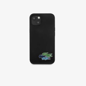 Lacoste silicone iPhone 14 Plus Mustat | BHL-309568