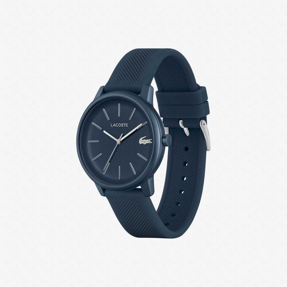 Lacoste 12.12 Move 3 Hands Navy Silikoni Sininen | NGD-075138