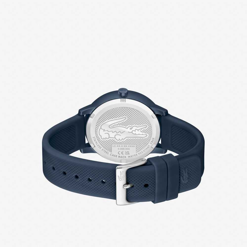 Lacoste 12.12 Move 3 Hands Navy Silikoni Sininen | NGD-075138