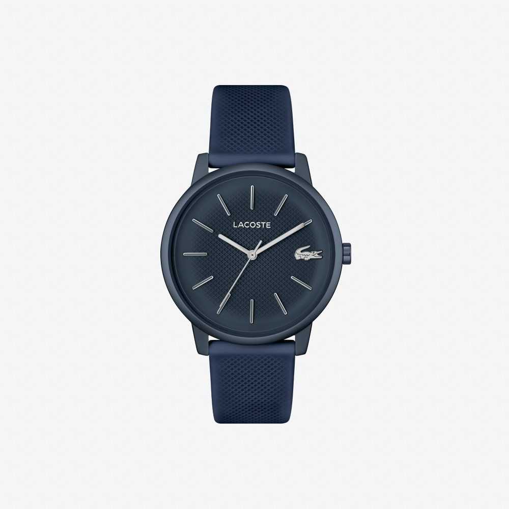 Lacoste 12.12 Move 3 Hands Navy Silikoni Sininen | NGD-075138