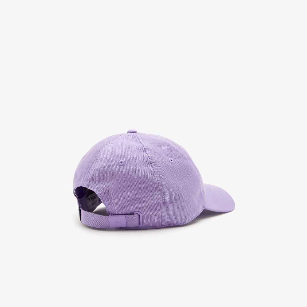 Lacoste Adjustable Organic Puuvilla Twill Violetit | PHL-092615