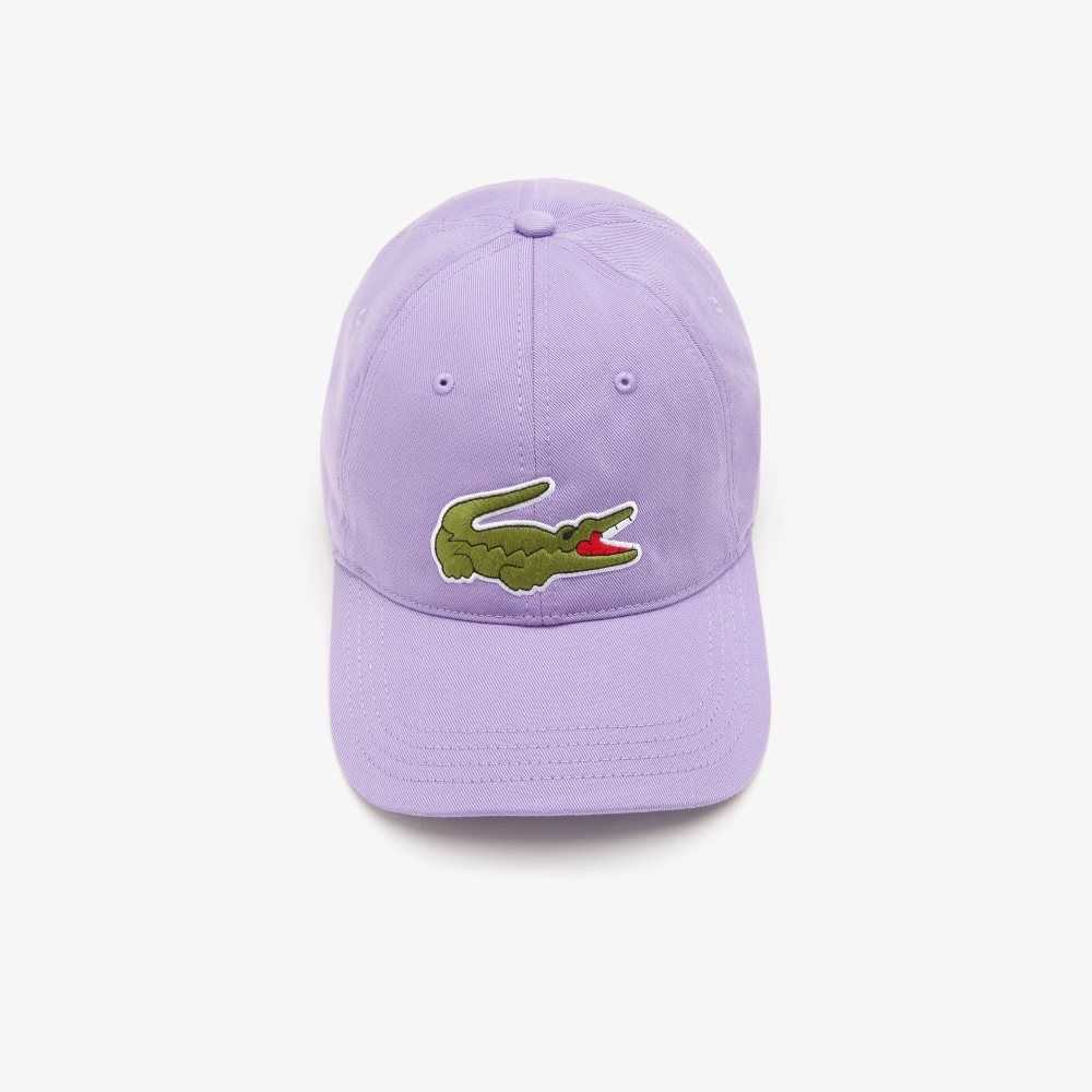 Lacoste Adjustable Organic Puuvilla Twill Violetit | PHL-092615