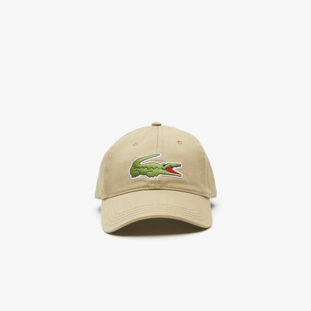 Lacoste Adjustable Organic Puuvilla Twill Beige | WBA-481735