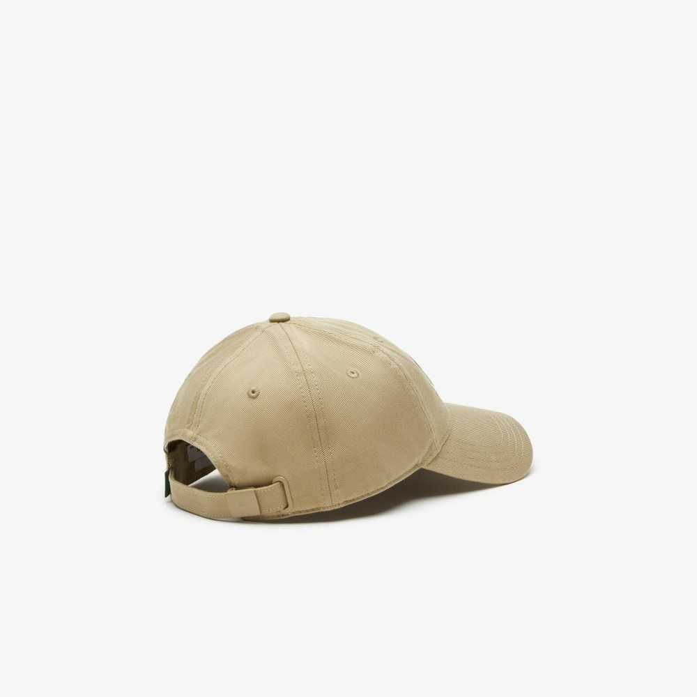 Lacoste Adjustable Organic Puuvilla Twill Beige | WBA-481735