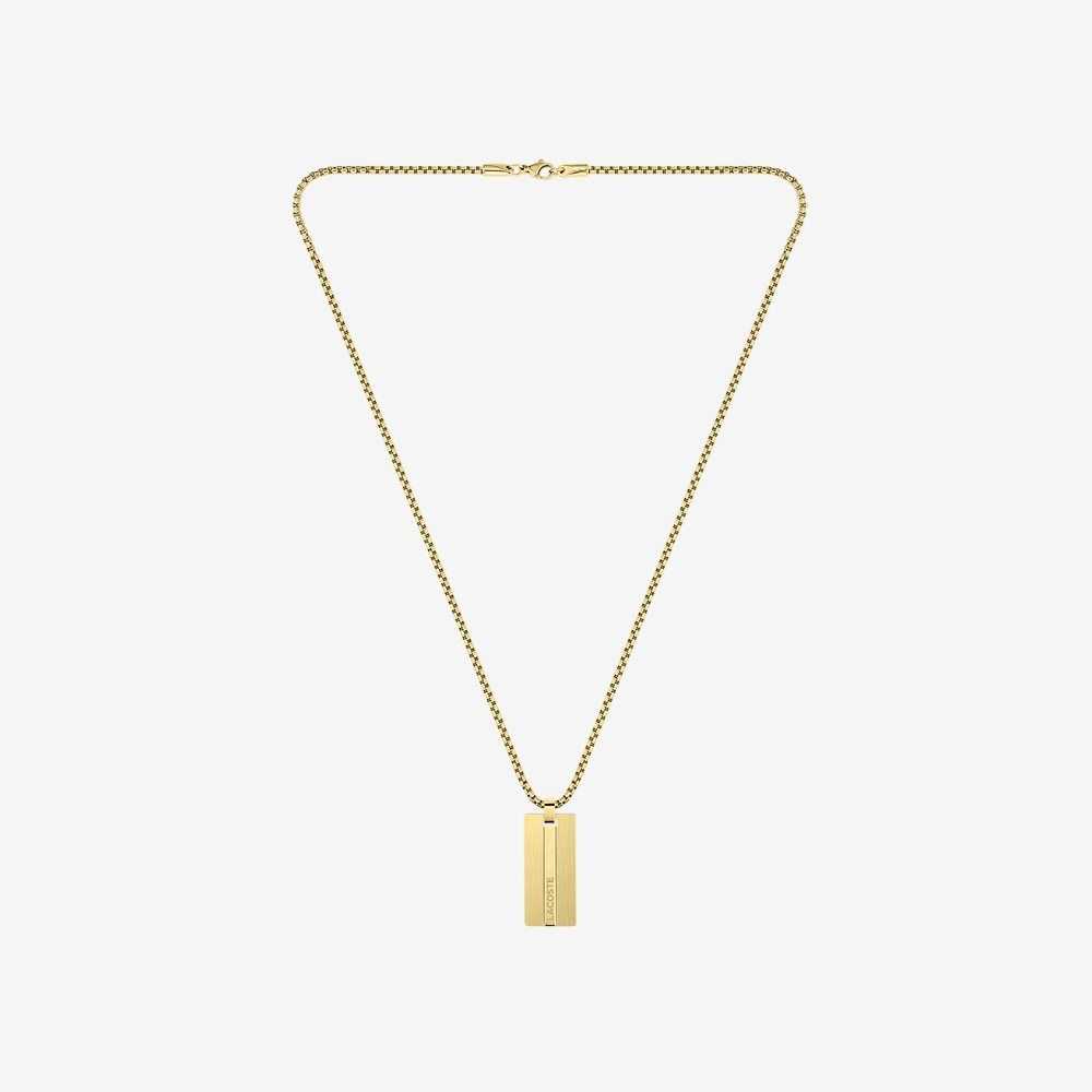 Lacoste Adventurer Necklace Keltainen Kultaiset | QDM-421359