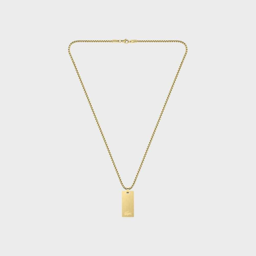 Lacoste Adventurer Necklace Keltainen Kultaiset | QDM-421359