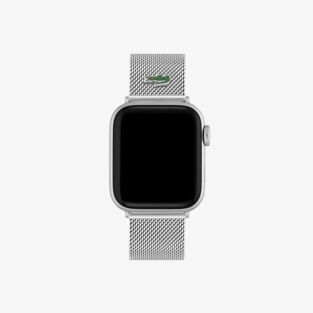 Lacoste Apple Strap Stainless Steel Mesh Hopea | EAW-026739