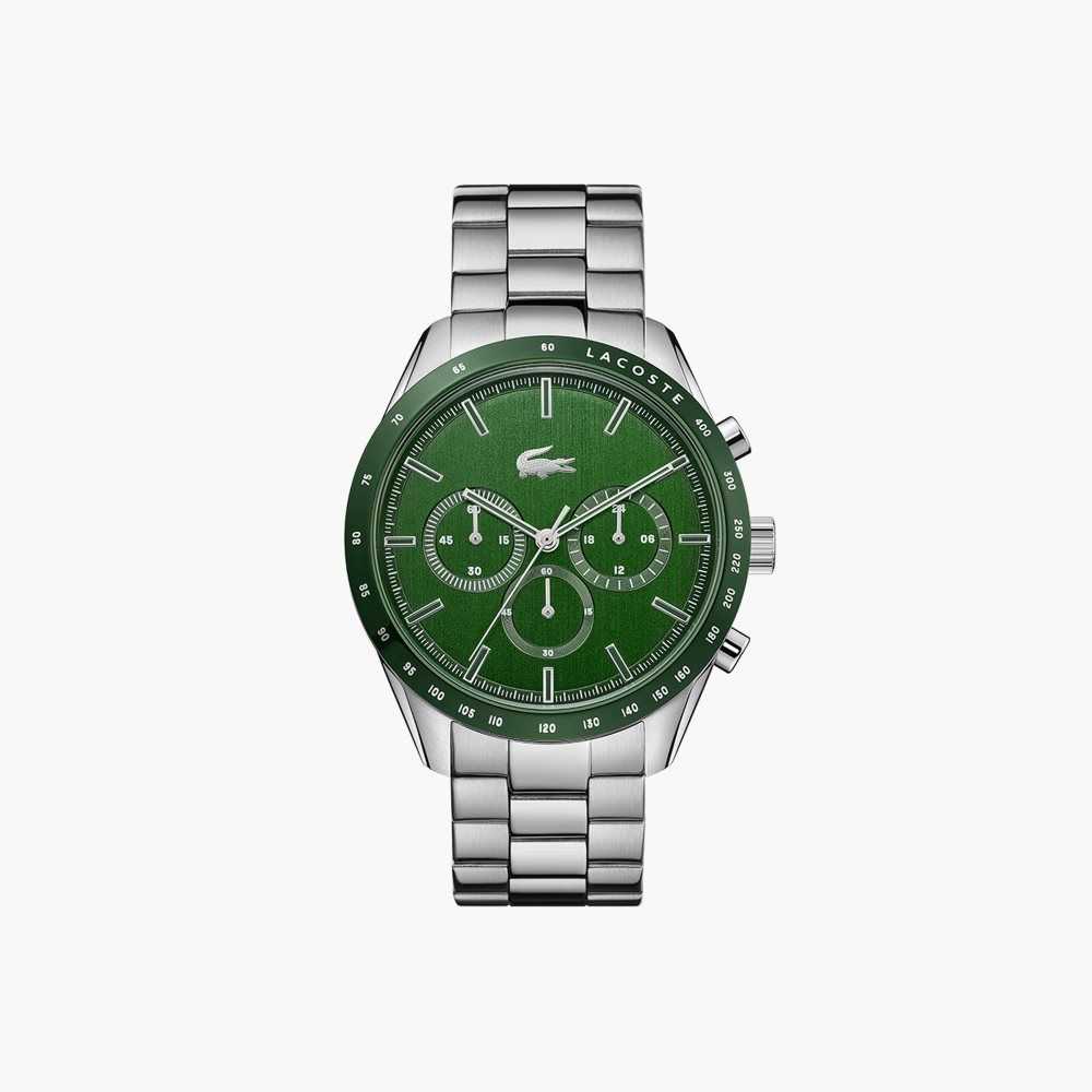 Lacoste Green Stainless Steel Strap Boston Chrono Hopea | ZNU-987304