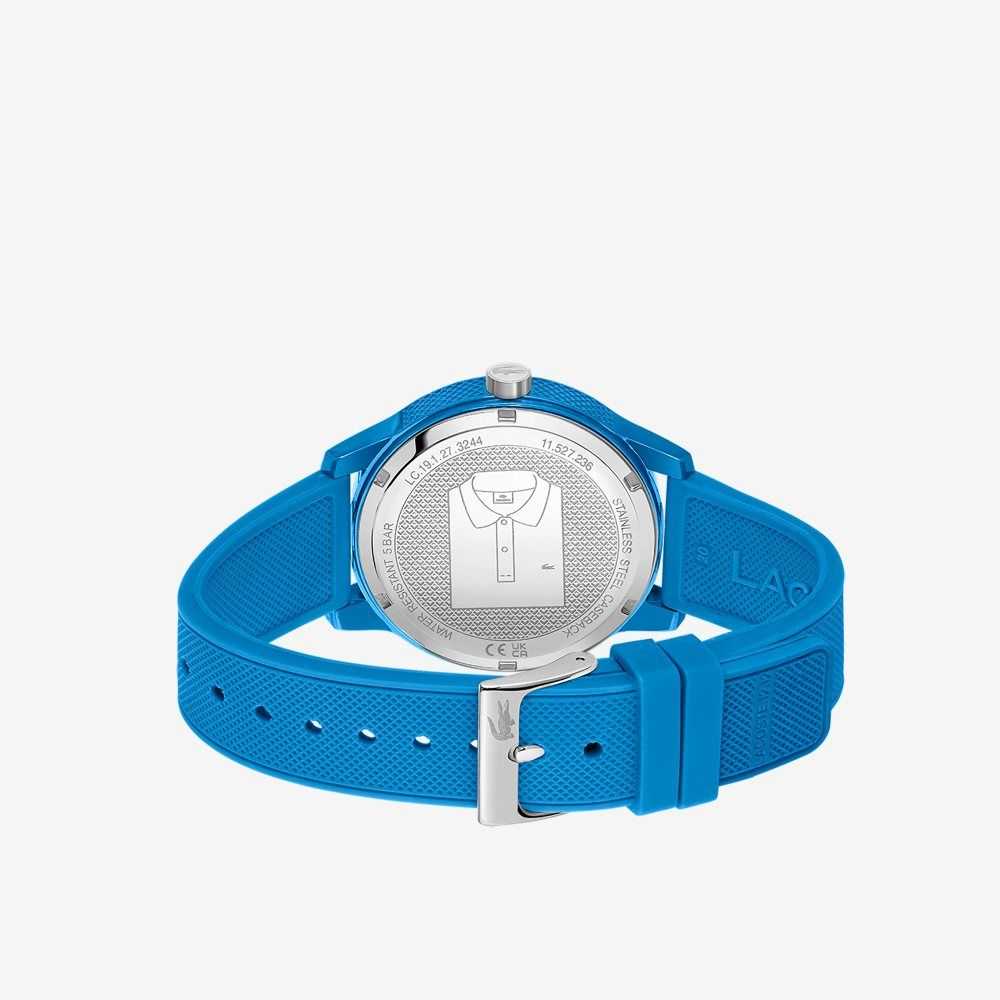 Lacoste L.12.12 3 Hands Blue Silikoni Mustat | SYF-916723