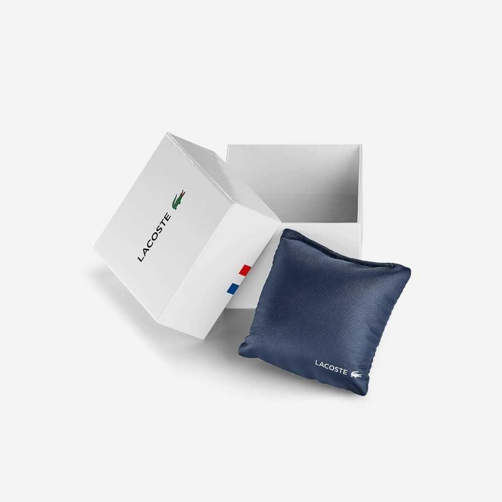 Lacoste L.12.12 3 Hands Blue Silikoni Mustat | SYF-916723