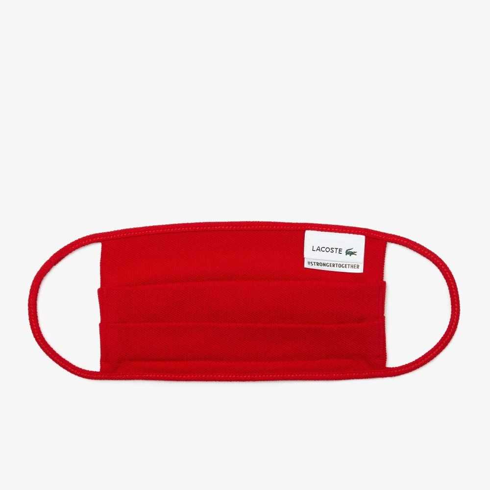 Lacoste L.12.12 Face Masks 3-Pack Punainen | JXI-403217