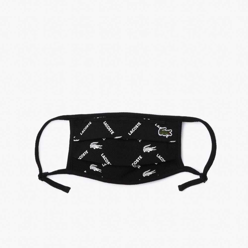 Lacoste L.12.12 Face Protection Adjustable Masks 3-Pack Mustat Valkoinen Mustat Vihreä Valkoinen | CUH-128657