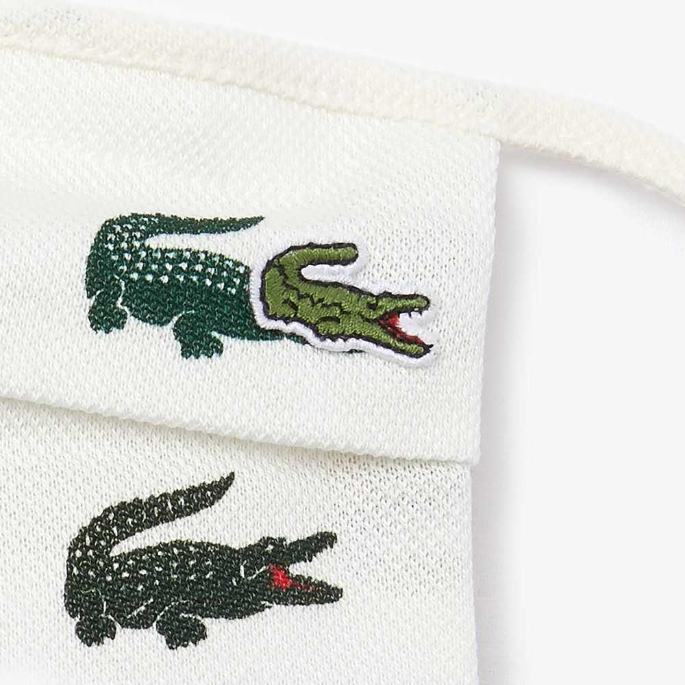 Lacoste L.12.12 Puuvilla Face Masks 3-Pack Vihreä Valkoinen | YMS-596741