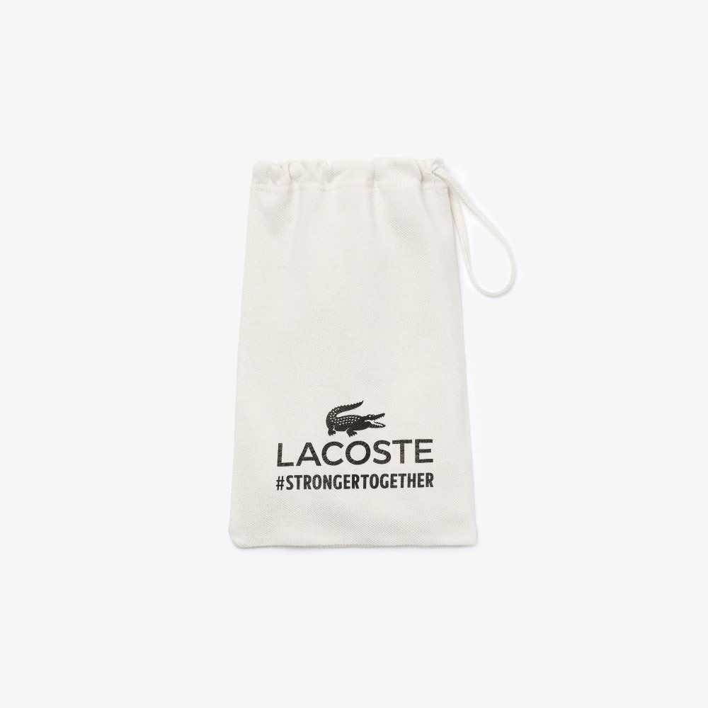 Lacoste L.12.12 Puuvilla Pique' Face Protection Mask Vaaleanpinkki | HFM-864521