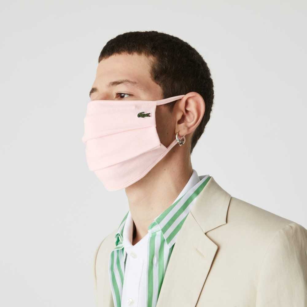 Lacoste L.12.12 Puuvilla Pique\' Face Protection Mask Vaaleanpinkki | HFM-864521