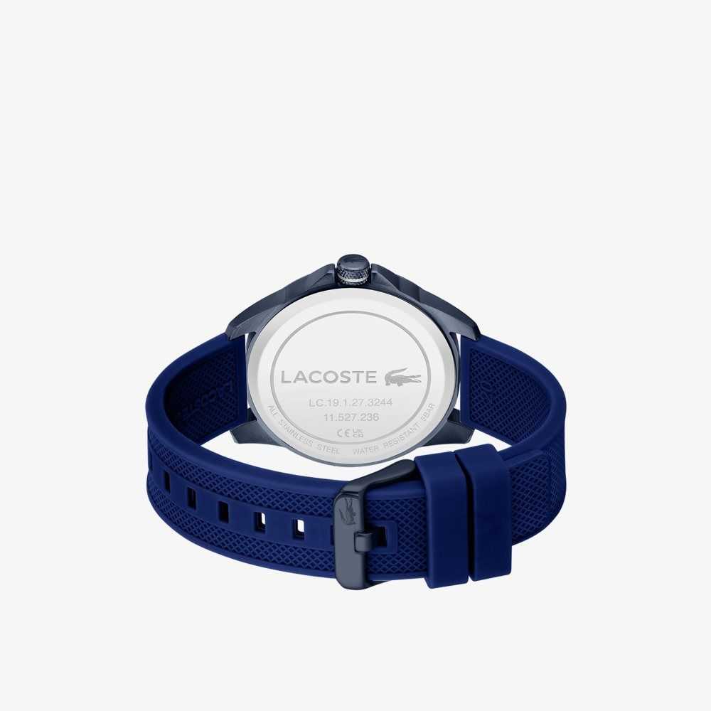 Lacoste Le Croc 3 Hands Blue Silikoni Sininen | FDQ-394152