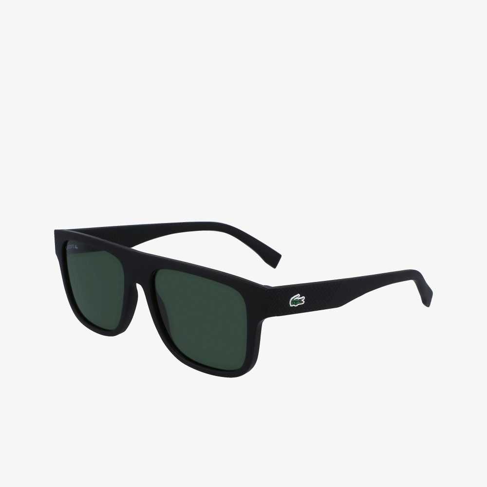 Lacoste Modified Rectangle Plant Based Resin L.12.12 Mustat Sininen | LJG-573096