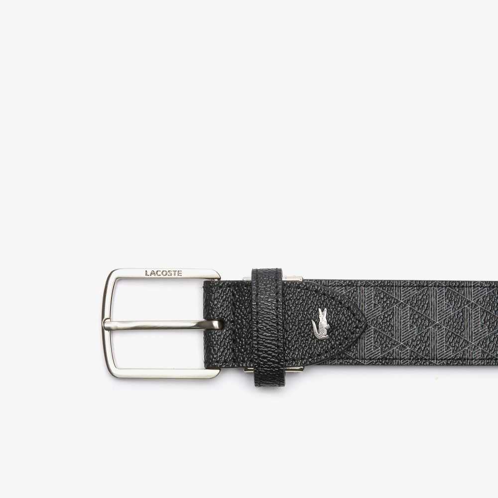 Lacoste Monogram Tongue Solki Woven Belt Monivärinen | GIX-503948