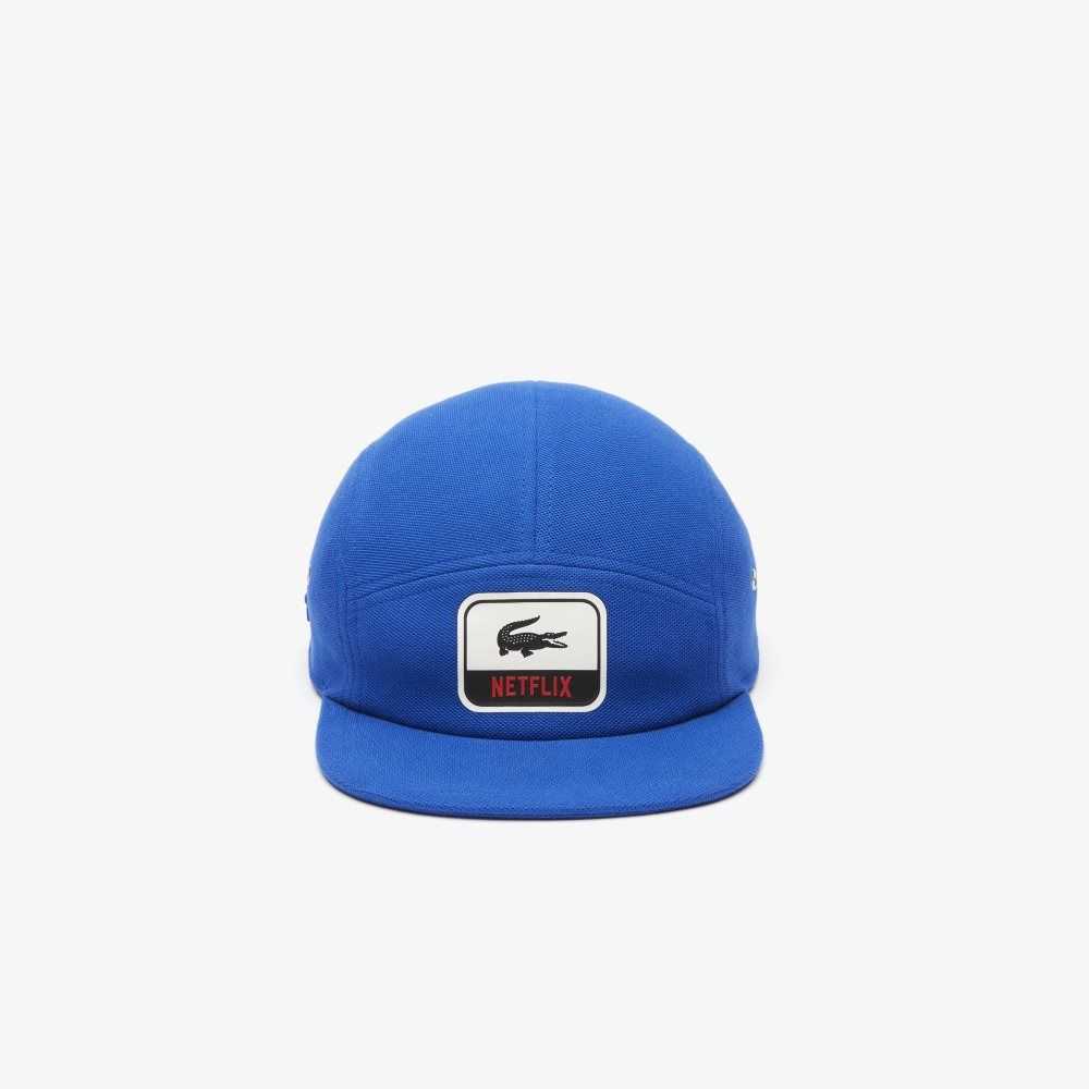 Lacoste Netflix Organic Puuvilla Sininen | VPW-617084