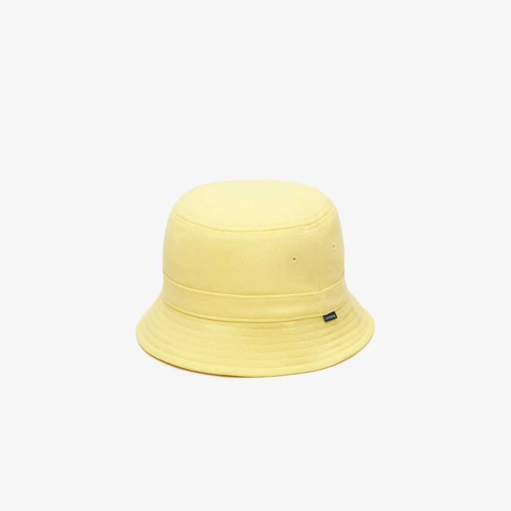 Lacoste Organic Puuvilla Bucket Keltainen | TPJ-473621