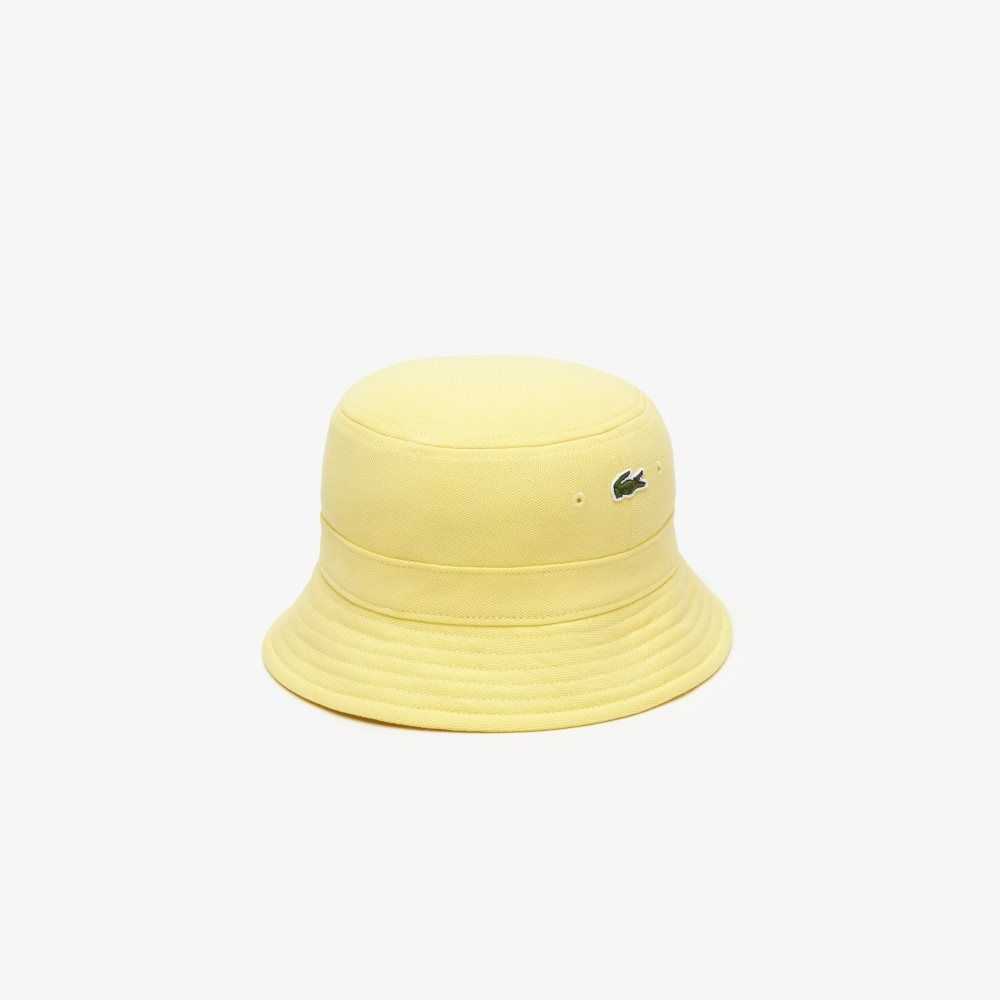 Lacoste Organic Puuvilla Bucket Keltainen | TPJ-473621