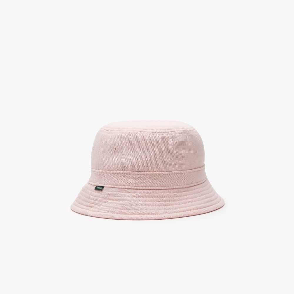 Lacoste Organic Puuvilla Bucket Pinkki | XDR-214937