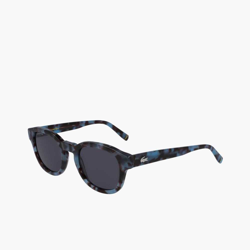 Lacoste Oval Bio Acetate National Geographic Viininpunainen | QFK-723418