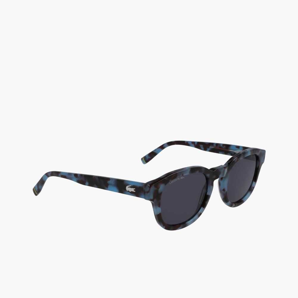 Lacoste Oval Bio Acetate National Geographic Viininpunainen | QFK-723418