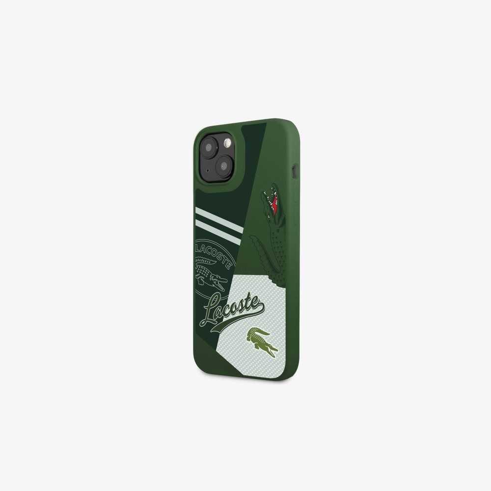 Lacoste Patchwork Print iPhone 14 Monivärinen | OXR-807631