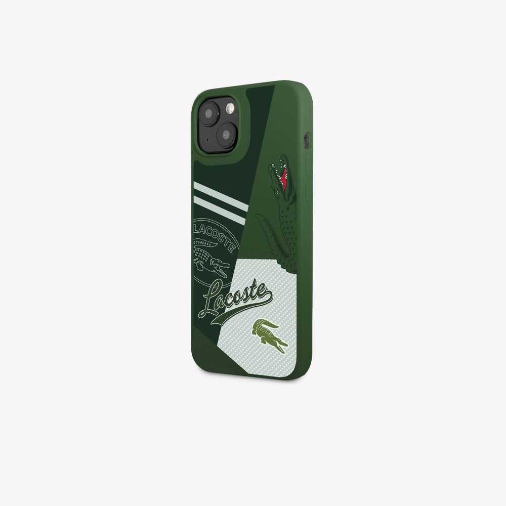 Lacoste Patchwork Print iPhone 14 Plus Monivärinen | DPL-506439