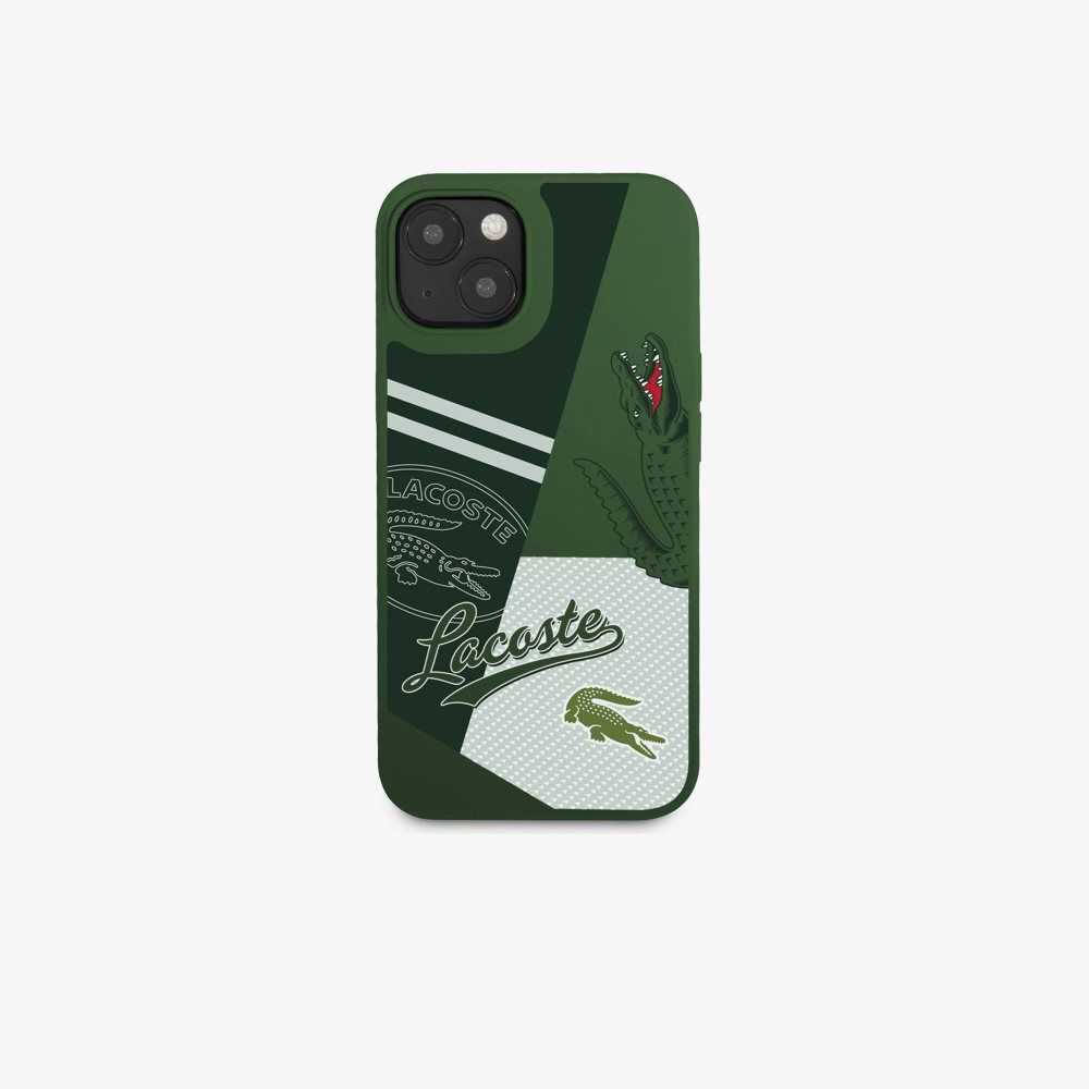 Lacoste Patchwork Print iPhone 14 Plus Monivärinen | DPL-506439