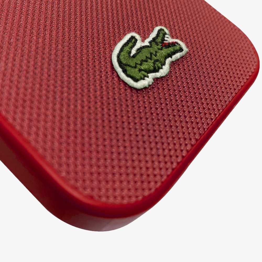 Lacoste Petit Pique Effect iPhone 14 Plus Punainen | XSW-207461