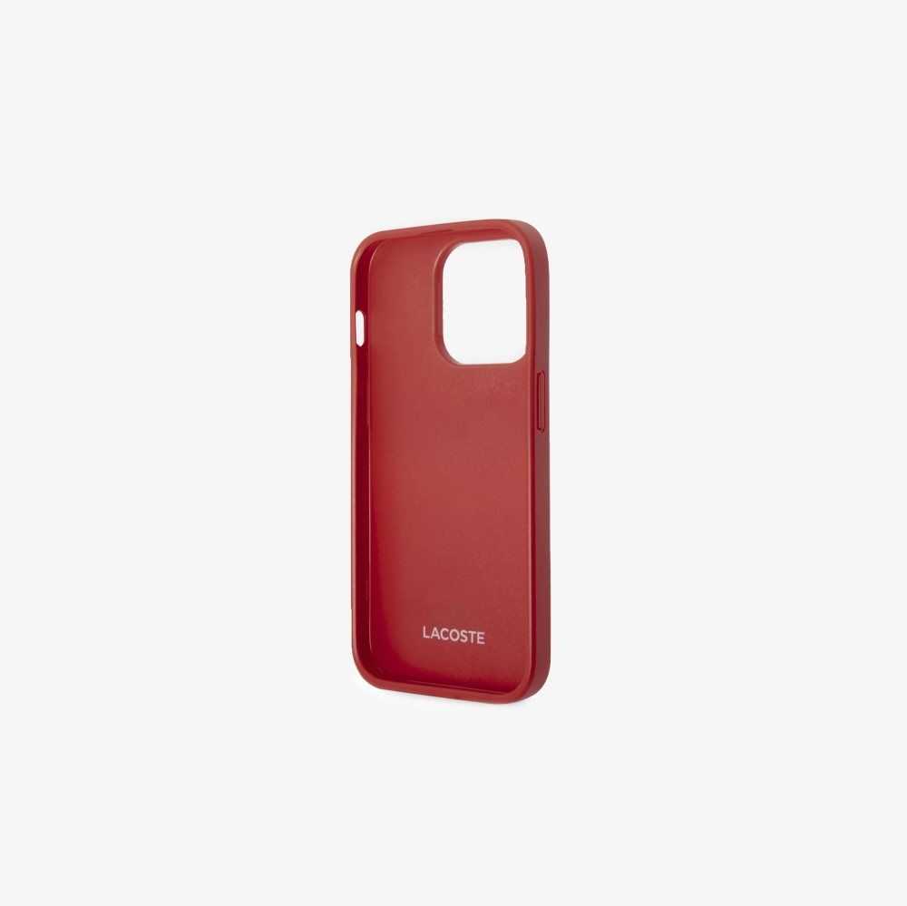 Lacoste Petit Pique Effect iPhone 14 Pro Punainen | DAY-347182