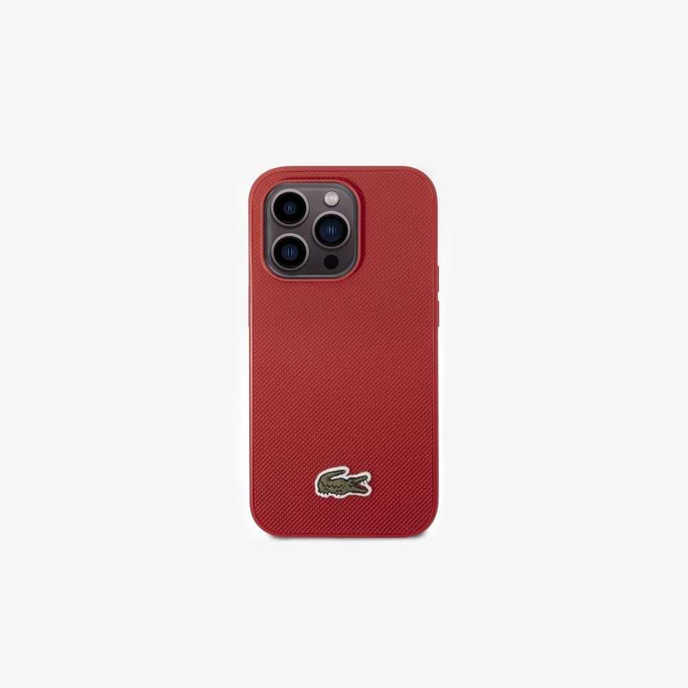 Lacoste Petit Pique Effect iPhone 14 Pro Punainen | DAY-347182