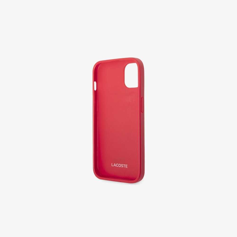 Lacoste Petit Pique Effect iPhone 14 Punainen | BZV-648952