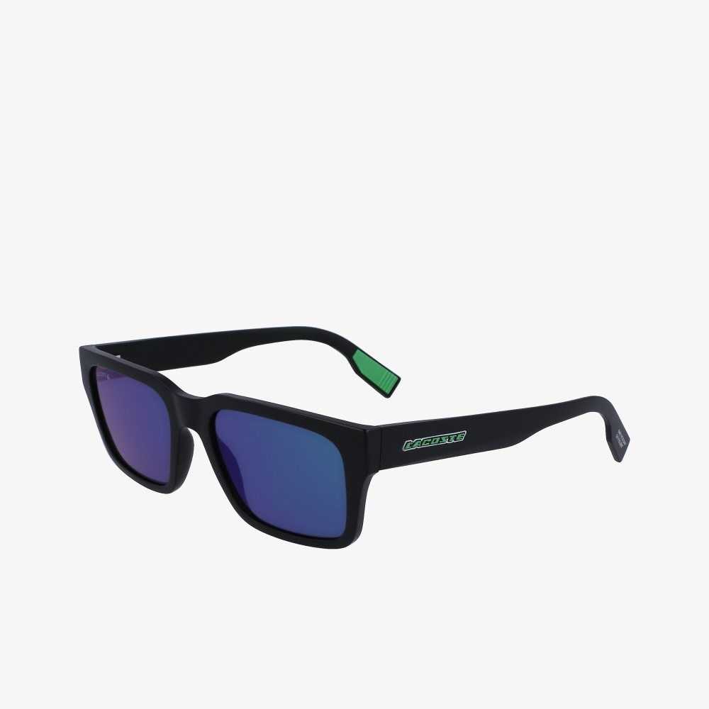 Lacoste Rectangle Active Mustat Sininen | RLE-284713