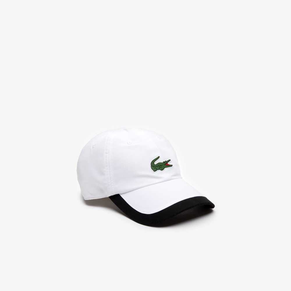 Lacoste SPORT Contrast Border Kevyet Valkoinen Mustat | DVH-427035