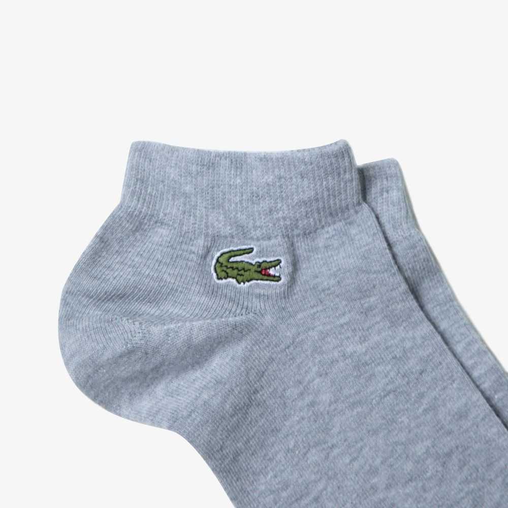 Lacoste SPORT Low-Cut 3-Pack Harmaat Laivastonsininen Sininen Valkoinen | SPL-137984