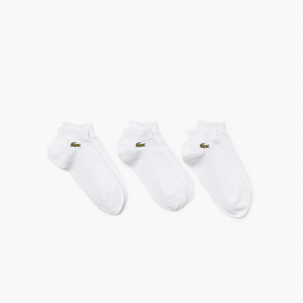 Lacoste SPORT Low-Cut 3-Pack Valkoinen | TNR-597438