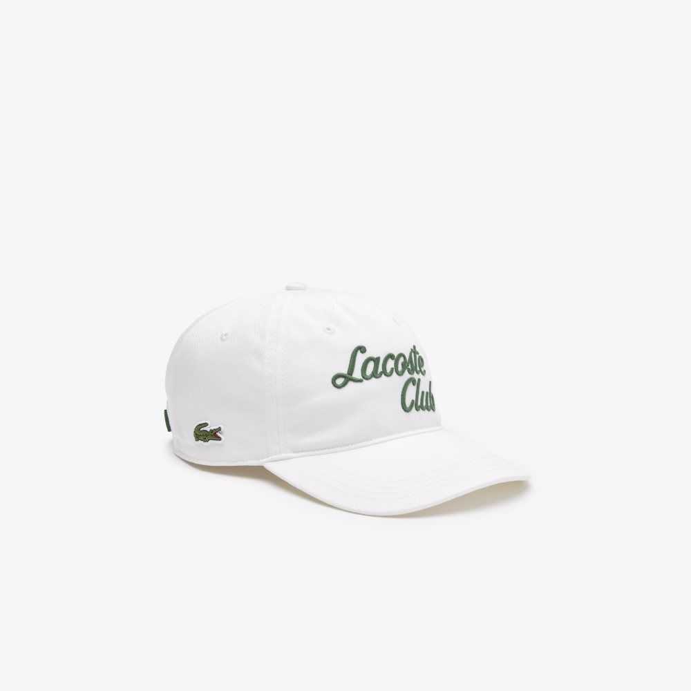 Lacoste SPORT Roland Garros Edition Twill Valkoinen | ZKU-032156