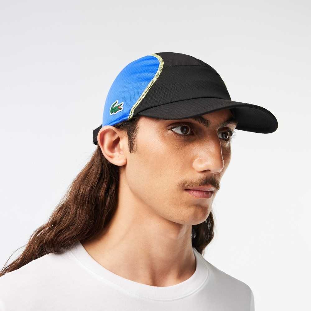 Lacoste Tennis Mesh Panel Mustat Sininen Keltainen | IKP-315420